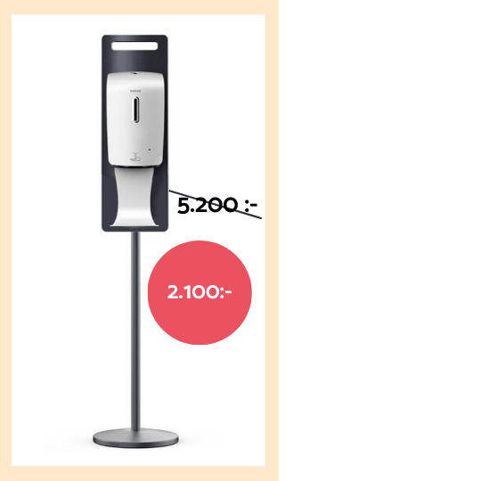 automat med golvstativ