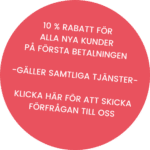 ny kund städning