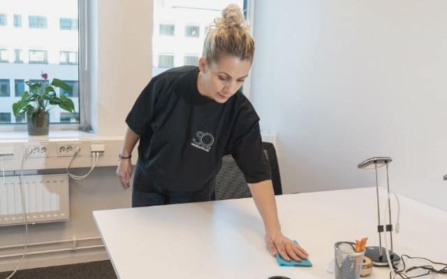 trivsel på jobbet med lokalvård