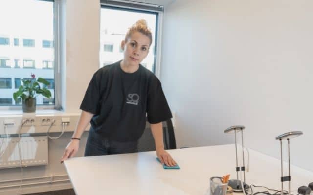 bra arbetsmiljö genom lokalvård